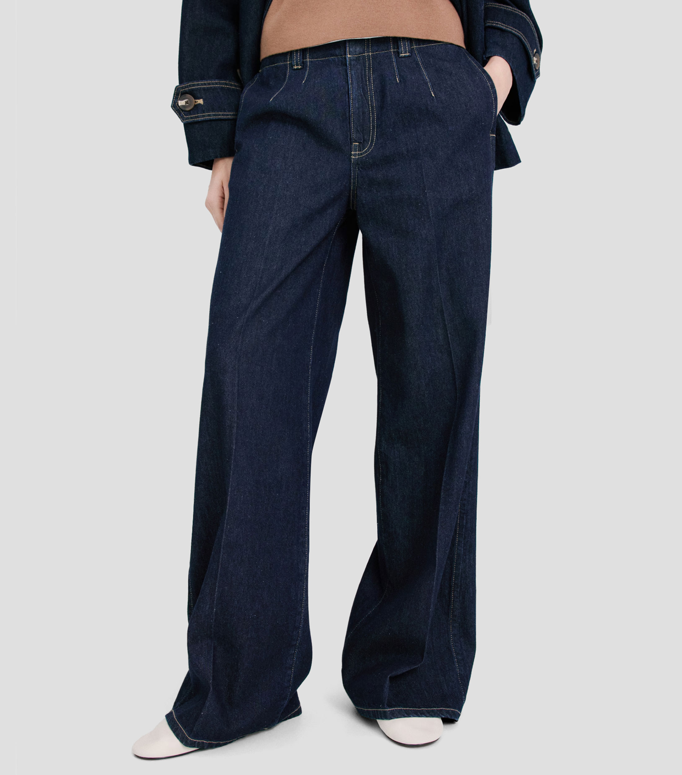 Jeans wideleg Mujer